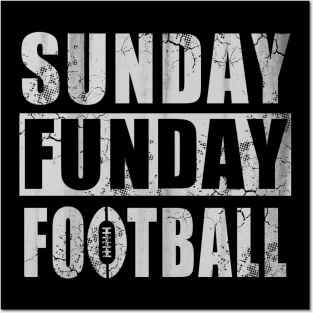 Sunday Funday Football Posters and Art